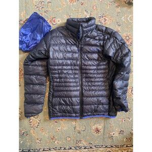 Cotopaxi Fuego Women's Blue Hoodless Down Jacket w/ Bag, size M